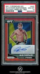Alexander Gustafsson [Red] #SG-AGF Ufc Cards 2021 Panini Prizm UFC Signatures Prices