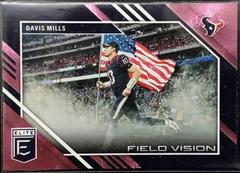 Davis Mills [Pink] #FV-7 Football Cards 2023 Panini Donruss Elite Field Vision Prices
