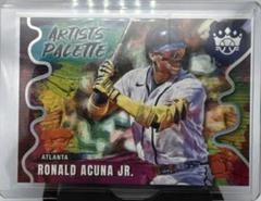 Ronald Acuna Jr. [Silver] #AP-14 Baseball Cards 2022 Panini Diamond Kings Artist's Palette Prices