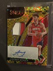Alperen Sengun [Gold Prizm] #RS-ASG Basketball Cards 2021 Panini Select Rookie Signatures Prices