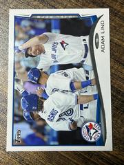 Adam Lind #573 Baseball Cards 2014 Topps Prices