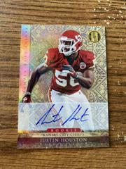 Justin Houston [Silver Signature] Football Cards 2011 Panini Gold Standard Prices