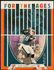 Nick Foles [Orange] #FA-20 Football Cards 2022 Panini Legacy For the Ages Prices