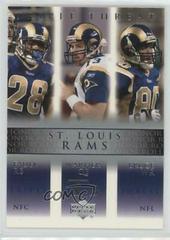 Kurt Warner, Marshall Faulk, Isaac Bruce #87 Prices