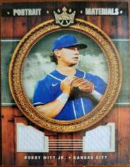 Bobby Witt Jr. #PM-BWJ Baseball Cards 2022 Panini Diamond Kings Portrait Materials Prices