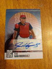 Ivan Rodriguez #SS-IR Baseball Cards 2022 Panini Capstone Summit Signatures Prices