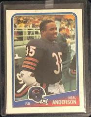 Neal Anderson Football Cards 1988 Topps Prices