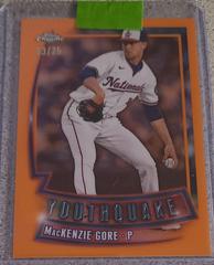 Mackenzie Gore [Orange] #YQ-16 Baseball Cards 2023 Topps Chrome Youthquake Prices