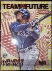 Wander Franco [Red] Baseball Cards 2022 Stadium Club Team of the Future Prices