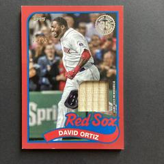 David Ortiz [Red] #89BR-DO Baseball Cards 2024 Topps 1989 Relic Prices