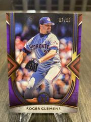 Roger Clemens [Amethyst] #4 Baseball Cards 2022 Topps Museum Collection Prices