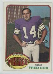 Fred Cox #479 Football Cards 1976 Topps Prices