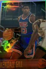 Kendall Gill [Refractor] #13 Basketball Cards 1996 Topps Chrome Prices