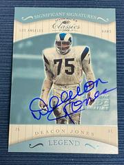Deacon Jones [Significant Signatures] #173 Football Cards 2001 Panini Donruss Classics Prices