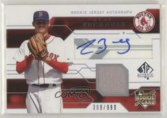 Clay Buchholz [Autograph Jersey] Baseball Cards 2008 SP Authentic Prices