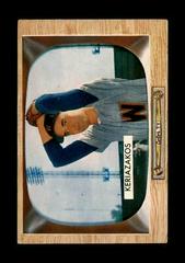 Gus Keriazakos #14 Baseball Cards 1955 Bowman Prices
