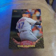 Tom Glavine Baseball Cards 2016 Topps 100 Years at Wrigley Prices