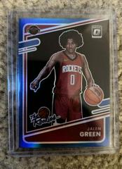 Jalen Green [Blue] #2 Basketball Cards 2021 Panini Donruss Optic The Rookies Prices
