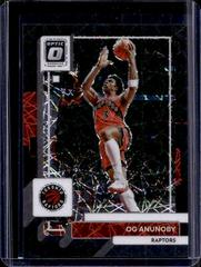 OG Anunoby [Black Velocity] #1 Basketball Cards 2022 Panini Donruss Optic Prices