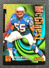 Willie McGinest [Super Rave] Football Cards 1998 Skybox Thunder Prices