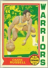 Cazzie Russell #151 Basketball Cards 1974 Topps Prices