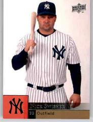 Nick Swisher #770 Baseball Cards 2009 Upper Deck Prices