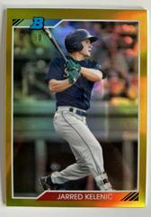 Jarred Kelenic [Gold Refractor] Baseball Cards 2020 Bowman Heritage Chrome Prospects Prices