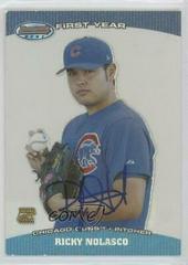 Ricky Nolasco [Autograph] Baseball Cards 2004 Bowman's Best Prices