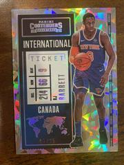 RJ Barrett [Cracked Ice] Basketball Cards 2021 Panini Contenders International Ticket Prices
