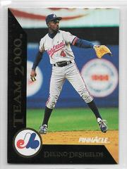 Delino DeShields #22 Baseball Cards 1992 Pinnacle Team 2000 Prices