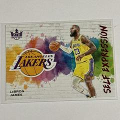 LeBron James [Ruby] #10 Basketball Cards 2023 Panini Court Kings Self Expression Prices