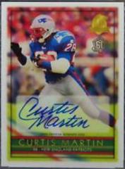 Curtis Martin [Silver] #CM Football Cards 2015 Topps 60th Anniversary Retired Autograph Prices