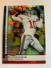 Eli Manning [Gold Refractor] #35 Football Cards 2009 Topps Finest Prices
