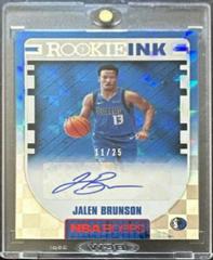 Jalen Brunson [Red] #RI-JB Basketball Cards 2018 Panini Hoops Rookie Ink Prices