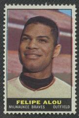 Felipe Alou Baseball Cards 1964 Bazooka Stamps Prices