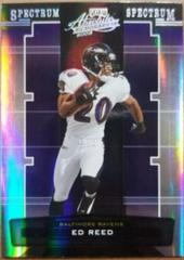Ed Reed [Spectrum Silver] Football Cards 2005 Playoff Absolute Memorabilia Prices