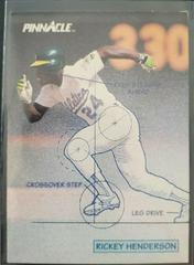 Rickey Henderson Baseball Cards 1992 Pinnacle Prices