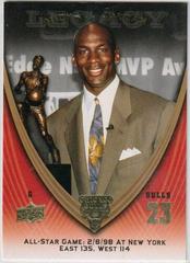 Michael Jordan #1121 Basketball Cards 2008 Upper Deck Jordan Legacy Prices