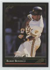 Barry Bonds [Gold] #275 Baseball Cards 1992 Leaf Prices