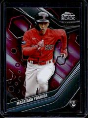 Masataka Yoshida [Magenta] #11 Baseball Cards 2023 Topps Chrome Black Prices