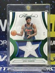 Joel Embiid [Emerald] #9 Basketball Cards 2021 Panini Flawless Prices