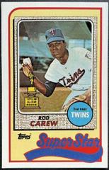 Rod Carew #25 Baseball Cards 1989 Topps Ljn Baseball Talk Prices