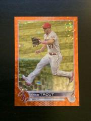 Mike Trout [Orange] #27 Baseball Cards 2022 Topps Prices