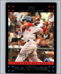 Manny Ramirez Baseball Cards 2007 Topps Update & Highlights Prices
