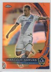 Marcelo Sarvas [Atomic Refractor] #24 Soccer Cards 2014 Topps Chrome MLS Prices