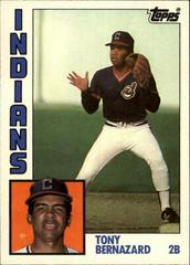 Tony Bernazard #12T Baseball Cards 1984 Topps Traded Prices
