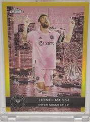 Lionel Messi [Gold] #BCS-7 Soccer Cards 2023 Topps Chrome MLS Big City Strikers Prices