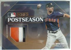 Alex Bregman [Gold] #PPR-AB Baseball Cards 2024 Topps Postseason Performance Relic Prices