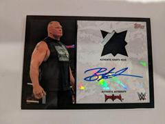 Brock Lesnar [Silver] Wrestling Cards 2016 Topps WWE Autographs Prices