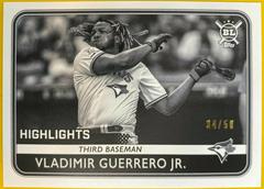 Vladimir Guerrero Jr. [Black & White] #295 Baseball Cards 2020 Topps Big League Prices
